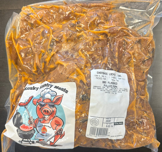 BBQ Pulled Pork 5lb Package