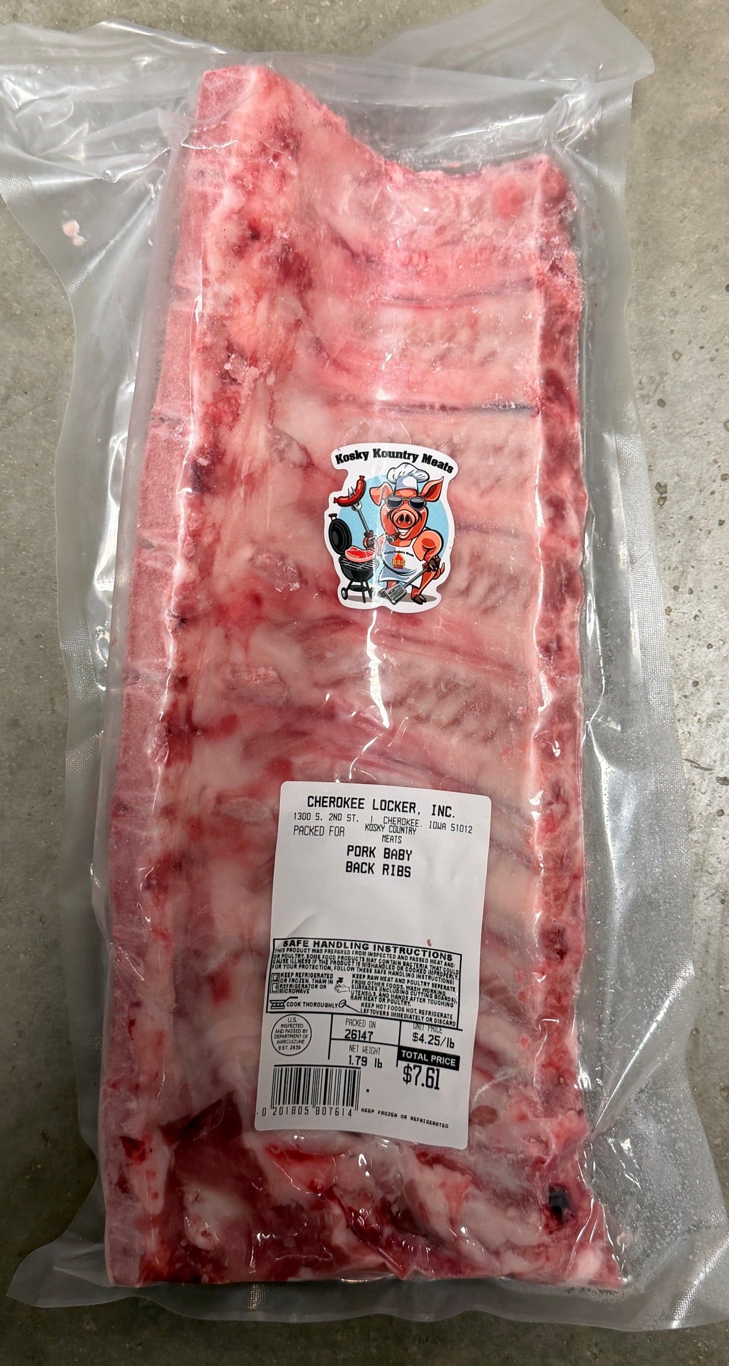 Baby Back Ribs