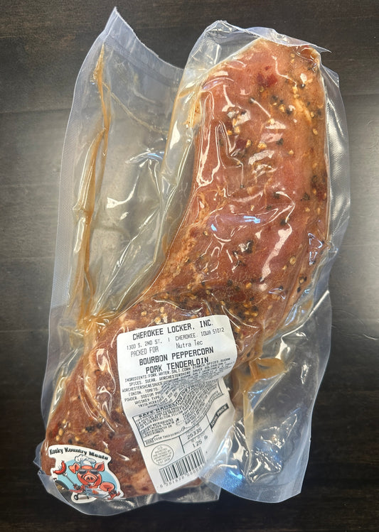 Bourbon Peppercorn Pork Tenderloin