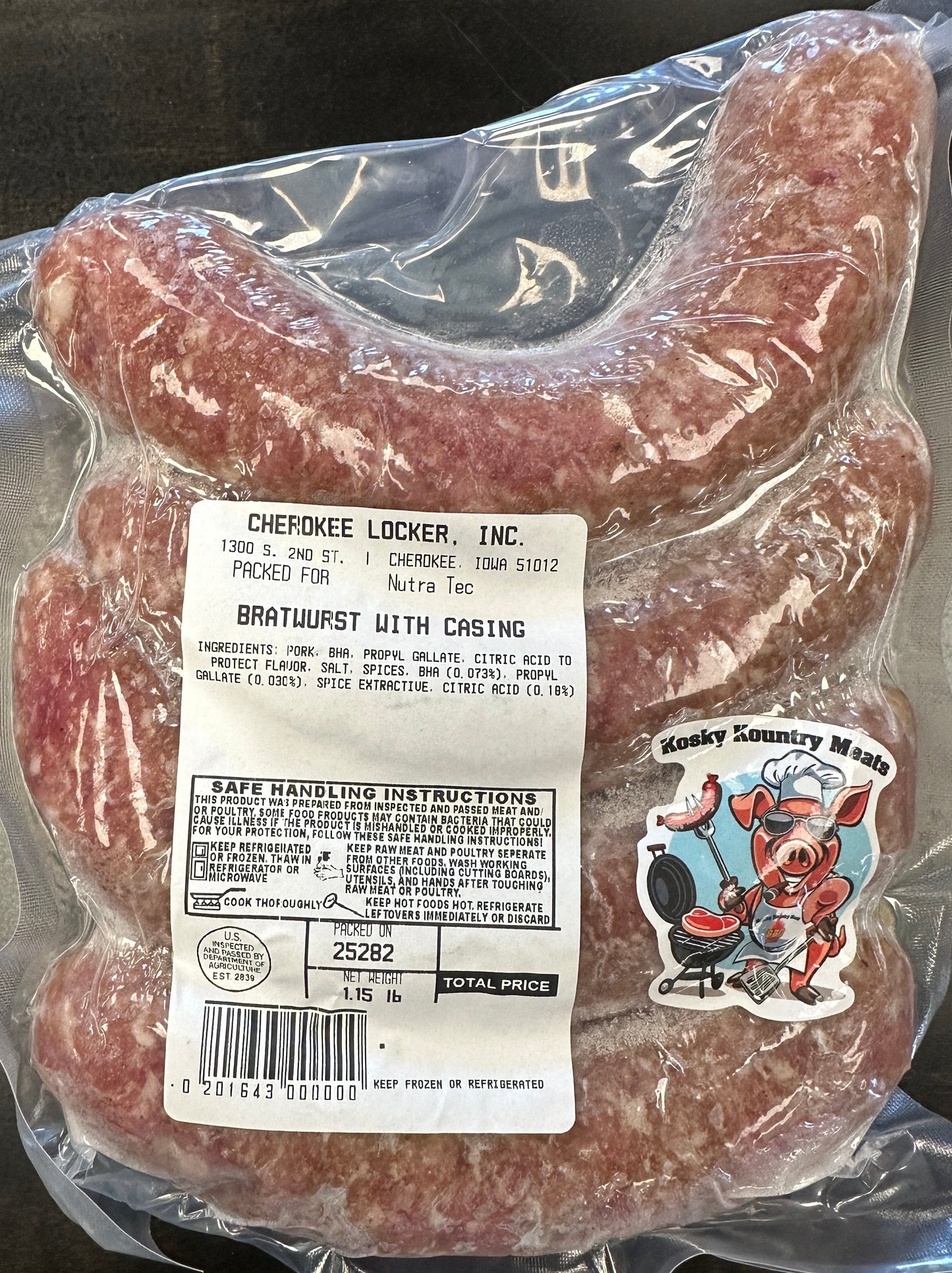 Cased Brats