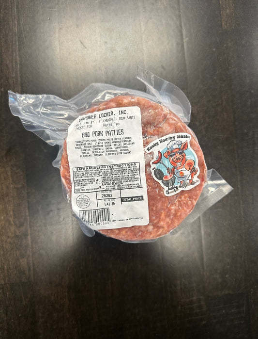 BBQ Pork Patties