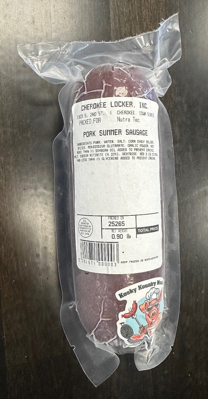 Pork Summer Sausage