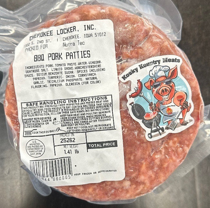 BBQ Pork Burgers