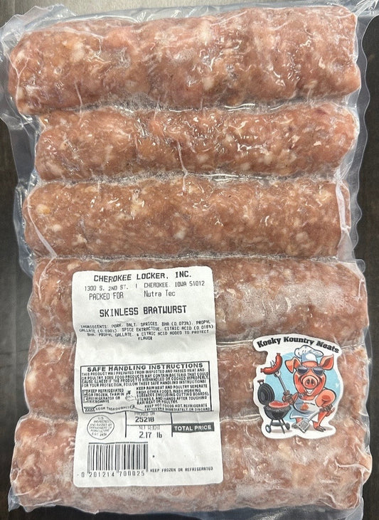 Skinless Bratwurst