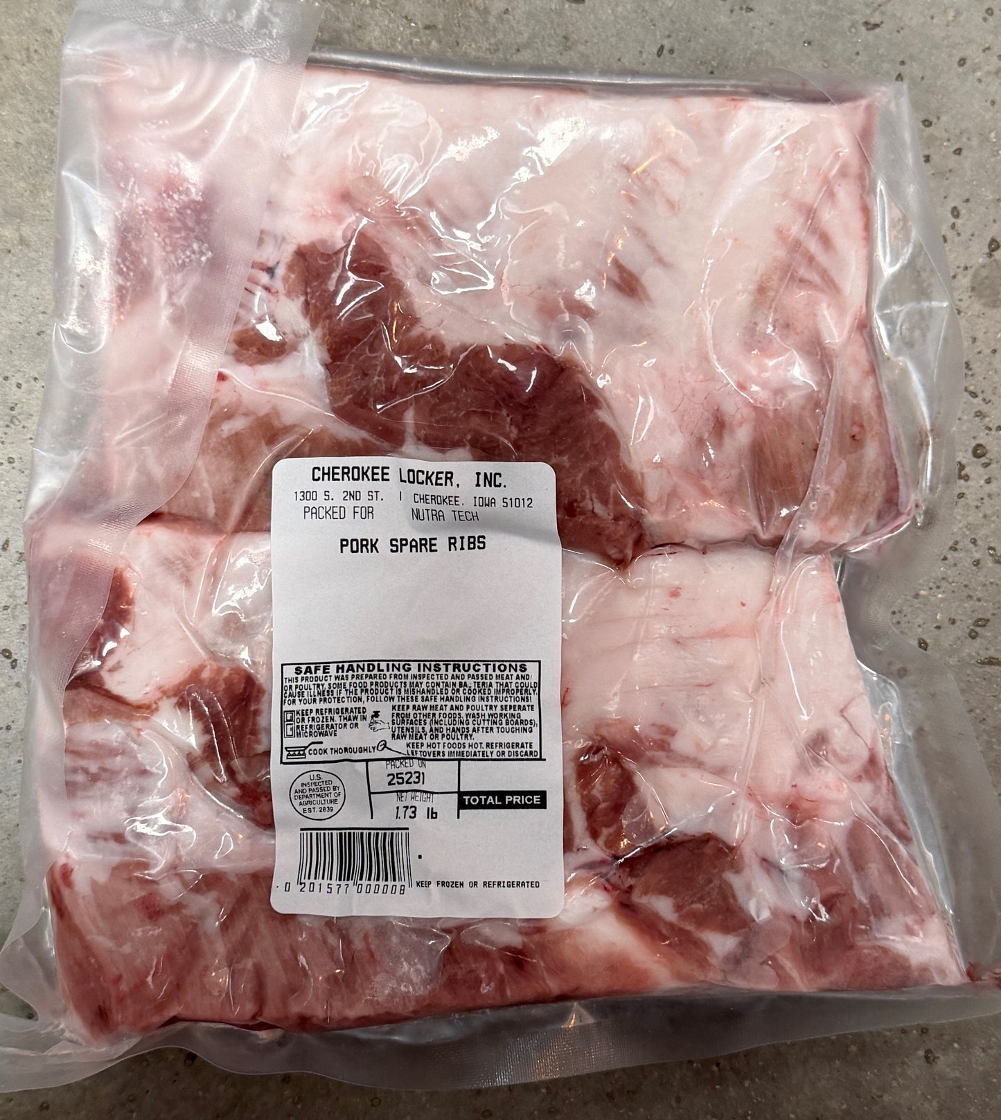 Pork Spare Ribs
