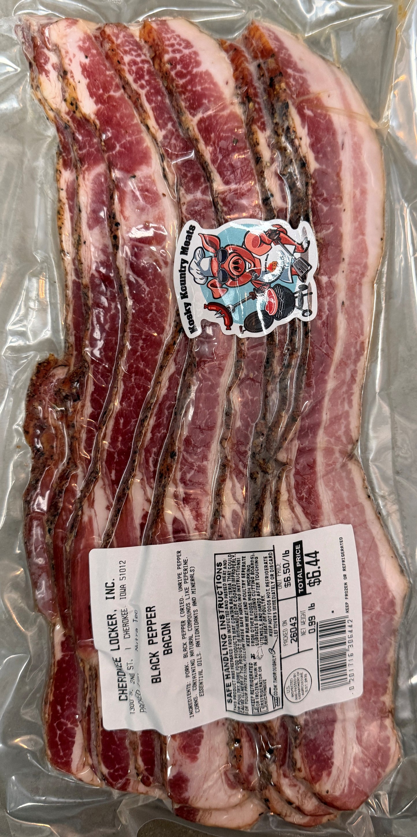 Black Pepper Bacon